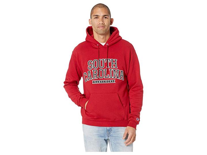 Champion College South Carolina Gamecocks Eco(r) Powerblend(r) Hoodie 2 (garnet 1) Men's Sweatshirt