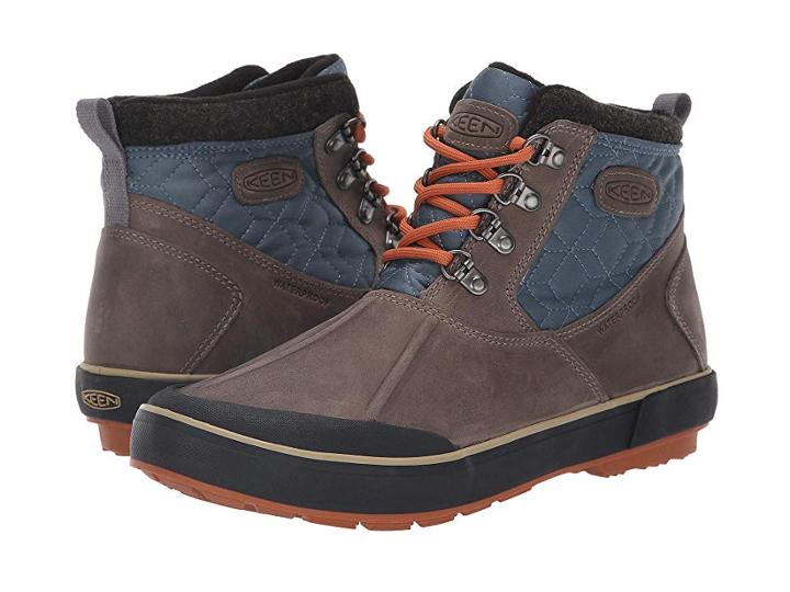 Keen Elsa Ii Ankle Quilted Wp (steel Grey/dark Slate) Women's Shoes