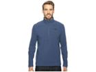 The North Face Tka 100 Glacier 1/4 Zip (shady Blue) Men's Sweatshirt