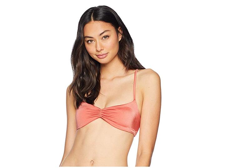 Billabong Sol Searcher Crossback Top (rose Blush) Women's Swimwear