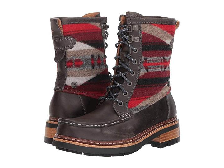 Clarks Ottawa Peak (dark Grey Combination) Women's  Shoes