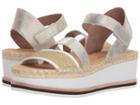 Donald J Pliner Anie (platino/white) Women's Shoes