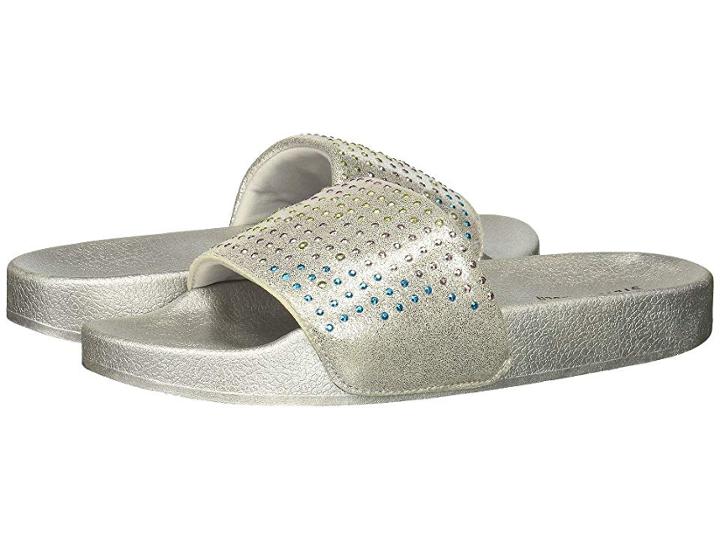 Steve Madden Kids Jbrites (little Kid/big Kid) (silver Multi) Girls Shoes