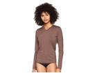 O'neill Hybrid Long Sleeve V-neck (pepper) Women's Swimwear