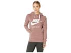 Nike Sportswear Gym Vintage Hbr Hoodie (smokey Mauve/sail) Women's Sweatshirt