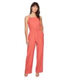Bishop + Young Belted Jumper (rose) Women's Jumpsuit & Rompers One Piece