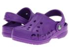 Crocs Kids Baya (toddler/little Kid) (neon Purple) Kids Shoes