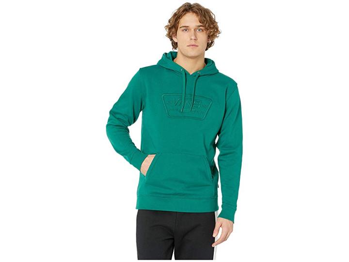Vans Full Patch Stitch Fleece (evergreen) Men's Clothing
