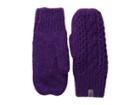The North Face Cable Knit Mitt (gravity Purple (prior Season)) Extreme Cold Weather Gloves