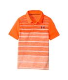 Under Armour Kids Threadborne Polo (big Kids) (magma Orange/academy/academy 1) Boy's Clothing