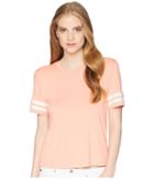 Pink Rose Sporty Tee (lit Coral) Women's T Shirt