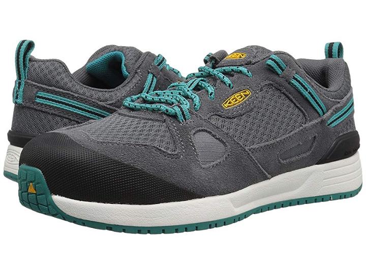 Keen Utility Springfield Aluminum Toe (steel Grey/lake Blue) Women's Work Boots