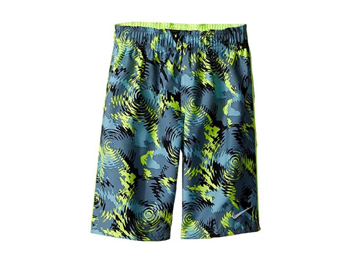 Nike Kids Watercamo 7 Trunk (little Kids) (volt) Boy's Swimwear