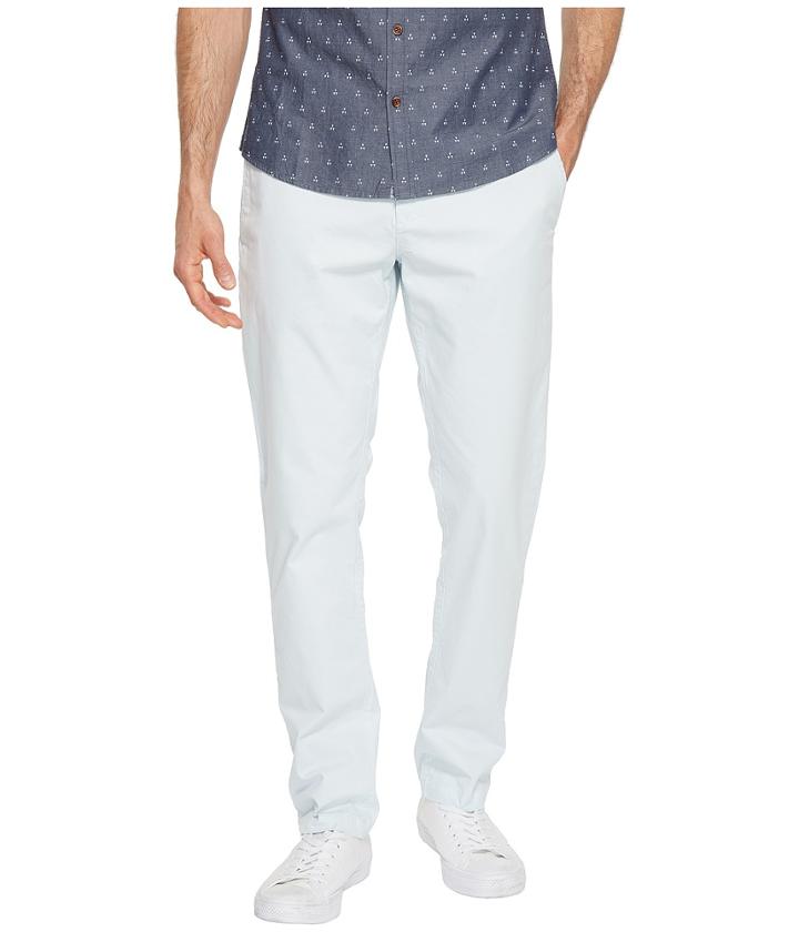 Original Penguin P55 Slim Stretch Chino Pants (ballad Blue) Men's Casual Pants
