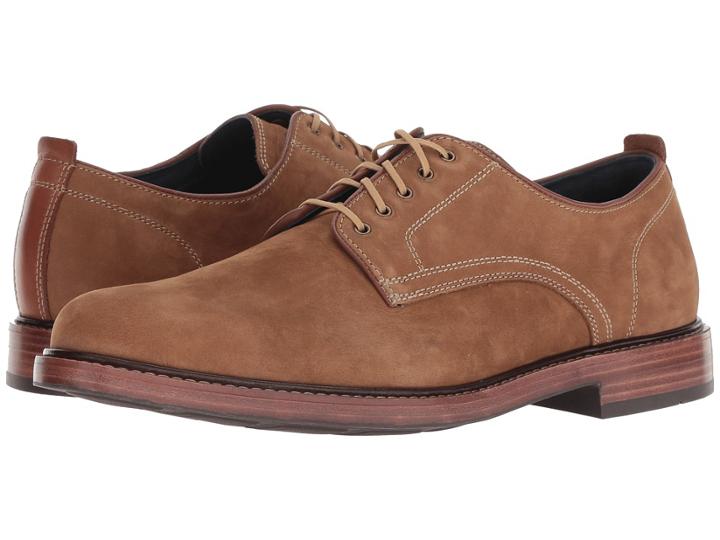 Cole Haan Tyler Grand Plain Ox (bourbon Nubuck) Men's Shoes