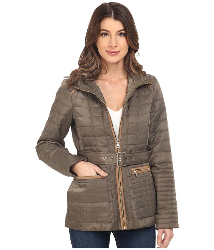 Vince Camuto Quilted K8201 (caper) Women's Coat