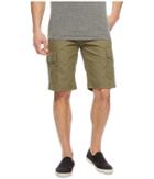 U.s. Polo Assn. Baby Canvas Cargo Shorts (olive Dusk) Men's Shorts
