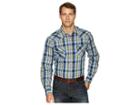 Cinch Long Sleeve Plaid Modern Fit (multicolored) Men's Clothing