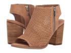 Steve Madden Abigail Heel (camel Suede) Women's Shoes