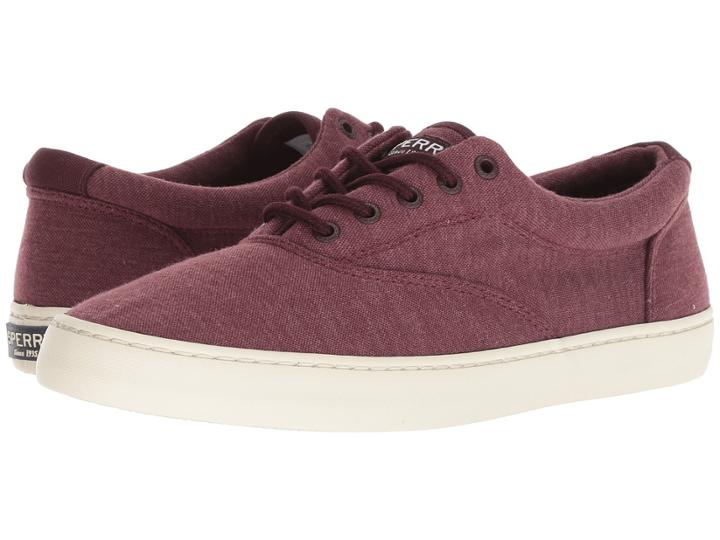 Sperry Cutter Cvo Jersey (burgundy) Men's Shoes