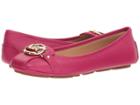 Michael Michael Kors Fulton Moc (ultra Pink) Women's Slip On  Shoes