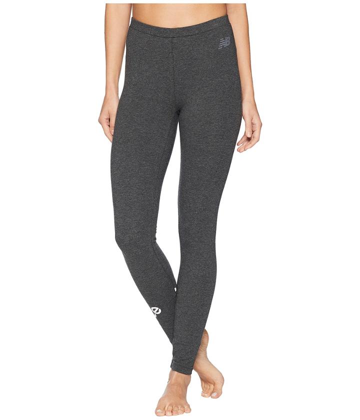 New Balance Essentials Leggings (heather Charcoal) Women's Casual Pants