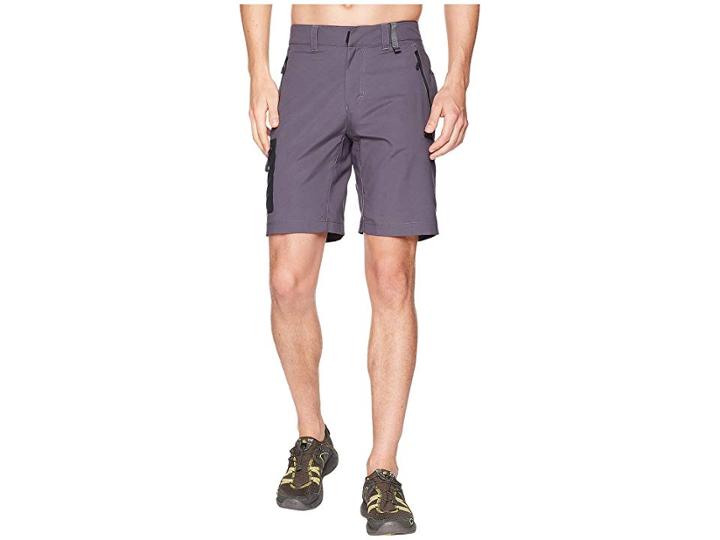 Jack Wolfskin Active Track Shorts (dark Iron) Men's Shorts