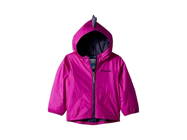 Columbia Kids Kitterwibbit Jacket (toddler) (bright Plum/nocturnal) Kid's Coat