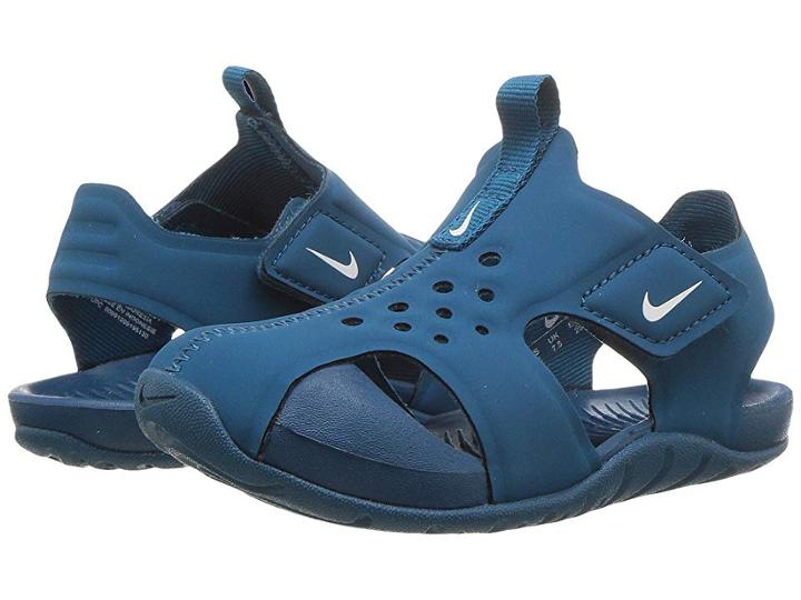 Nike Kids Sunray Protect 2 (infant/toddler) (green Abyss/white/green Abyss) Boys Shoes