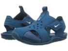 Nike Kids Sunray Protect 2 (infant/toddler) (green Abyss/white/green Abyss) Boys Shoes