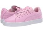 Puma Basket Crush Emboss (pale Pink/hibiscus) Women's Shoes