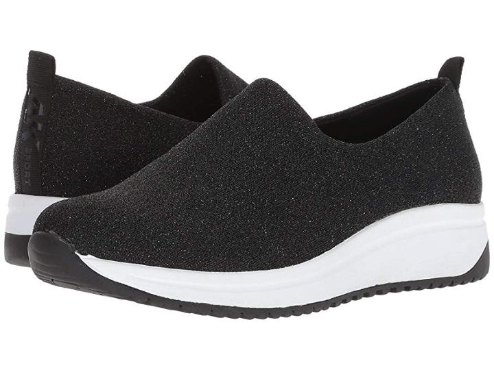 Anne Klein Brittany (black/black/black Fabric) Women's Shoes