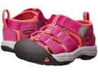 Keen Kids Newport H2 (toddler) (verry Berry/fusion Coral) Girls Shoes