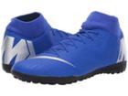 Nike Superflyx 6 Academy Tf (racer Blue/metallic Silver/black/volt) Men's Soccer Shoes