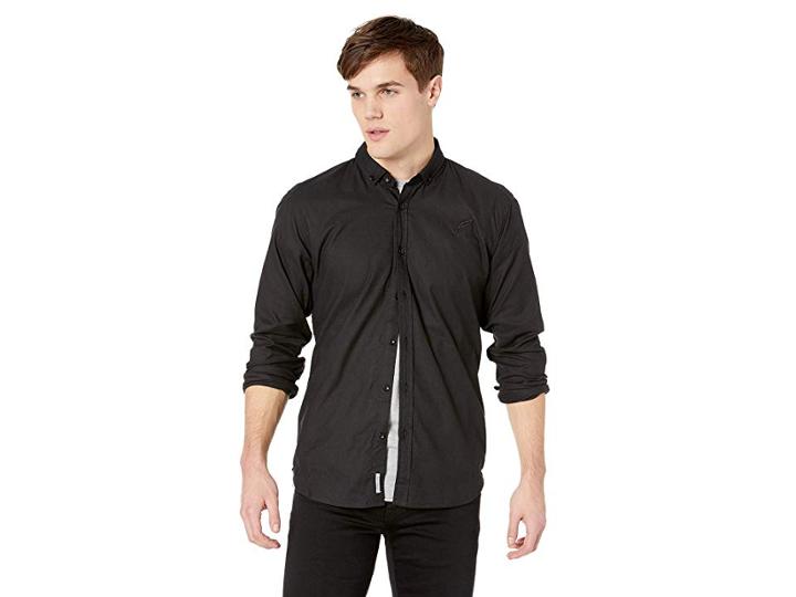 Publish Adrian Button Up (black) Men's Long Sleeve Button Up