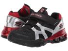 Skechers Kids Gore Strap Sneaker 97990l (little Kid/big Kid) (silver/black) Boy's Shoes