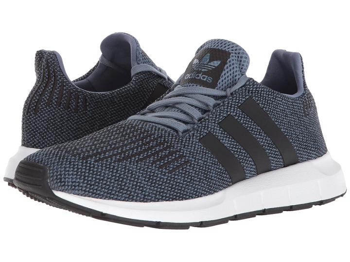 Adidas Originals Swift Run (raw Steel S18/core Black/footwear White) Men's  Shoes