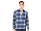 Quiksilver Fatherfly Flannel (navy) Men's Clothing