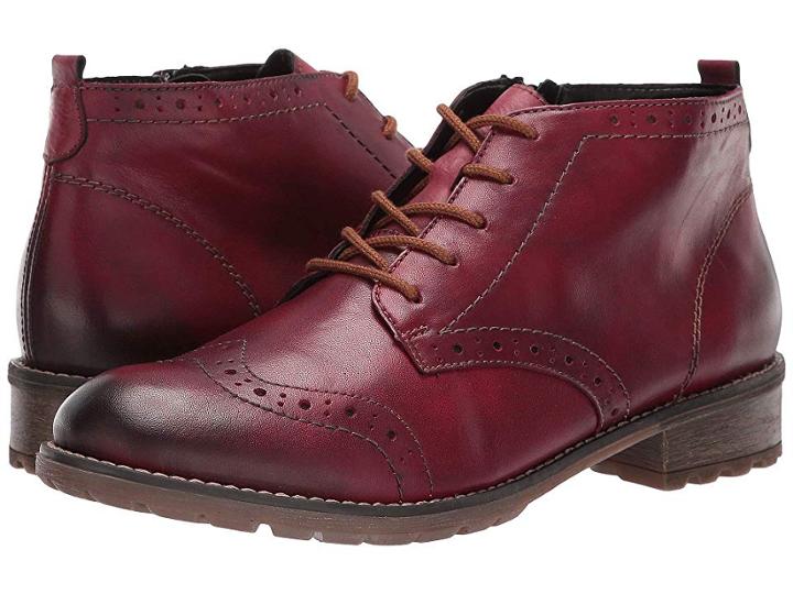 Rieker R3322 Elaine 22 (vino/wine) Women's Shoes