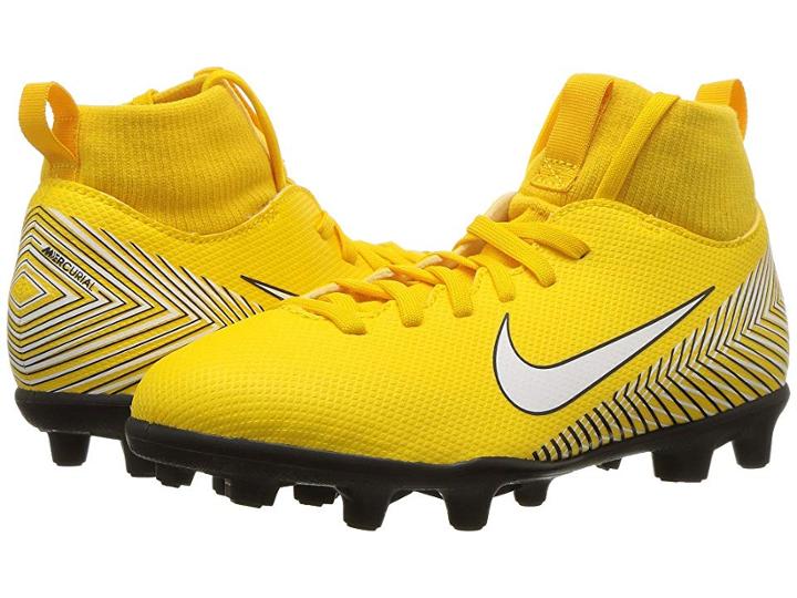 Nike Kids Neymar Jr. Superfly 6 Club Mg Soccer (little Kid/big Kid) (amarillo/white/black) Kids Shoes