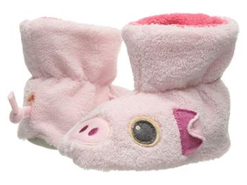 Acorn Kids Easy Critter Bootie (infant/toddler) (piggy) Girls Shoes