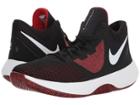 Nike Air Precision Ii (black/white/university Red) Men's Basketball Shoes