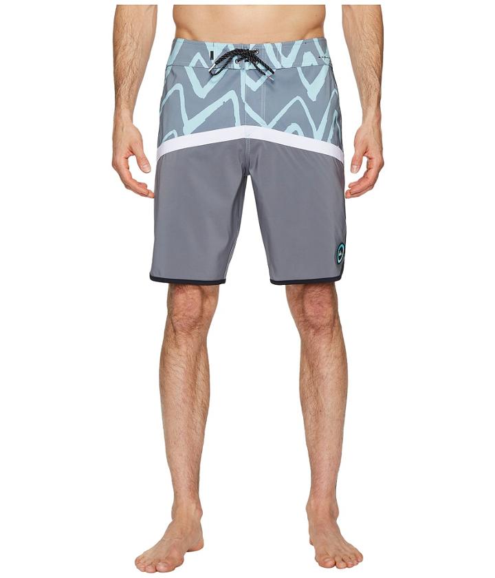 Quiksilver Highline Techtonics 20 Boardshorts (eggshell Blue) Men's Swimwear