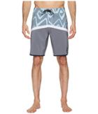 Quiksilver Highline Techtonics 20 Boardshorts (eggshell Blue) Men's Swimwear