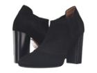 Aquatalia Vale (black/black Stretch Suede) Women's Shoes