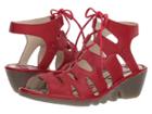 Fly London Port813fly (lipstick Red Mousse) Women's Shoes