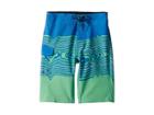 Volcom Kids Lido Vibes Mod Boardshorts (big Kids) (free Blue) Boy's Swimwear