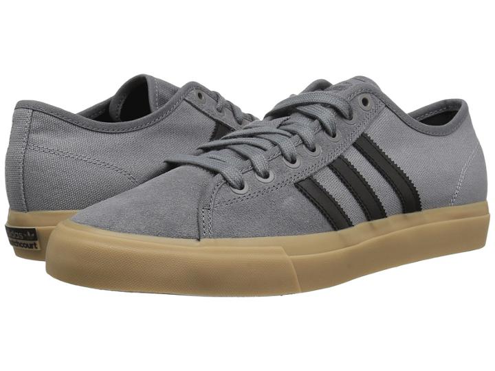 Adidas Skateboarding Matchcourt Rx (grey Four/core Black/gum) Men's Skate Shoes