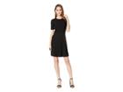 Catherine Catherine Malandrino Short Sleeve Sweater Dress (black) Women's Dress