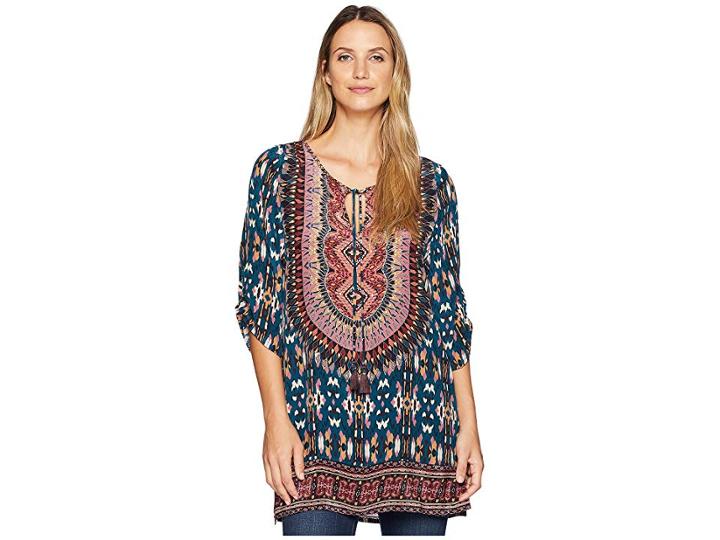 Tolani Krisanne Tunic Dress (blue) Women's Dress